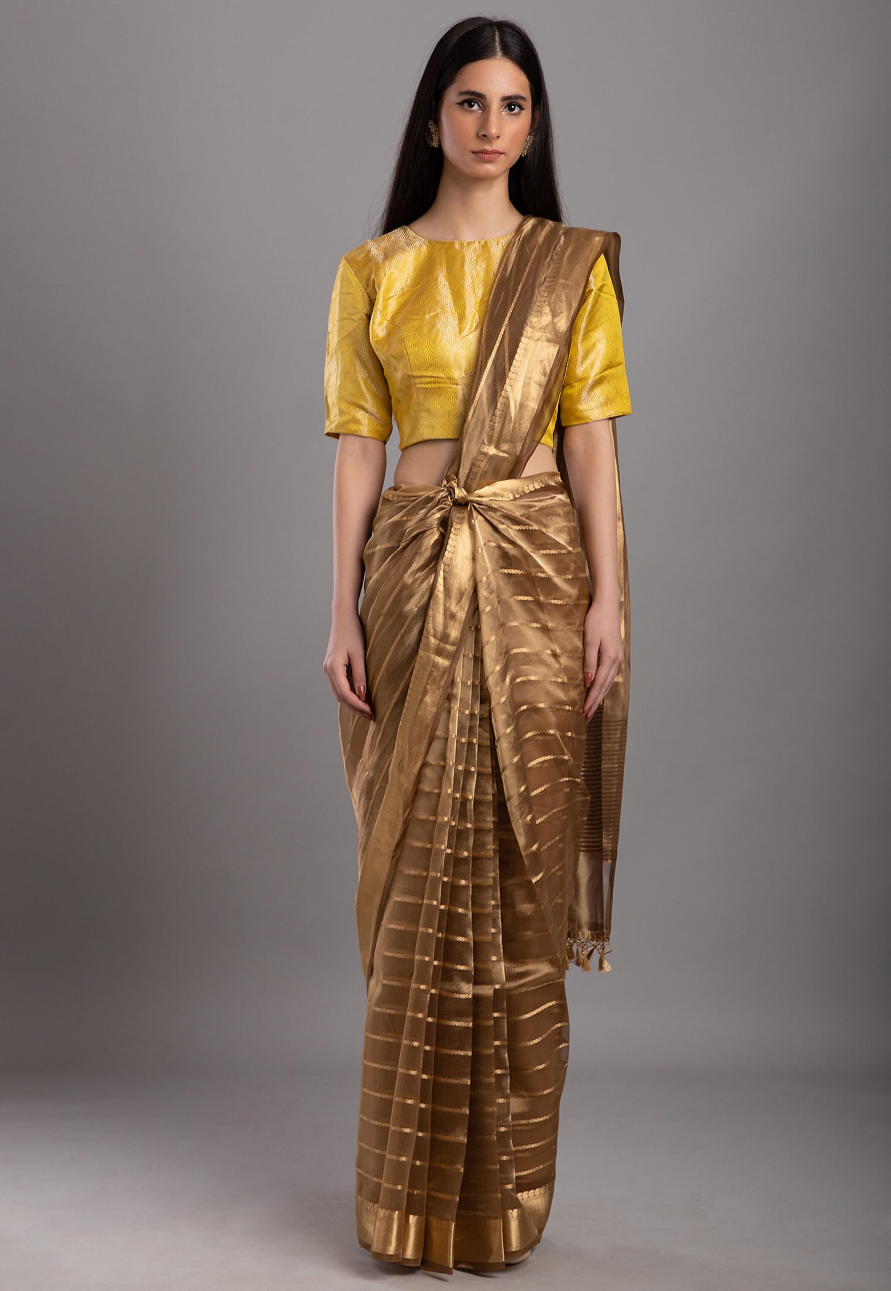 Women's Kasavu Cotton Saree with Blouse Piece (MAXIKRLPLN216_Off-White –  India4Local